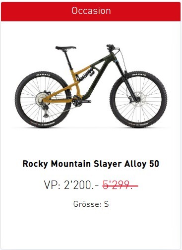 Unsere Mietbikes suchen ein neues Zuhause!